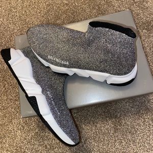 Balenciaga stretch knit sneakers